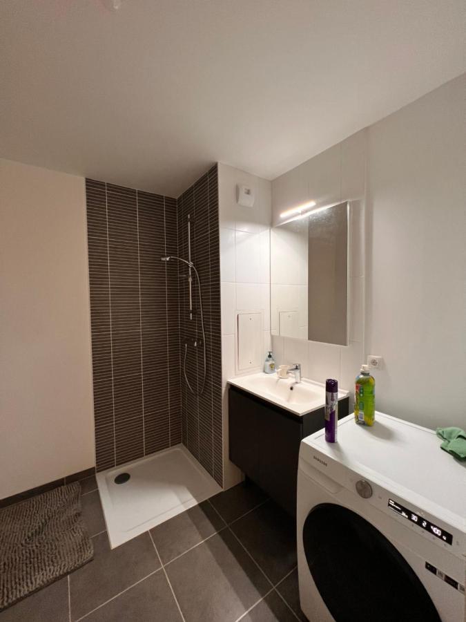 Chambre Individuelle Dans Un Appartement A 37 De Champs Elysees 萨特鲁维尔 外观 照片